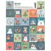 Image de 27 stickers timbres de Noël