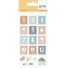 Image de Autocollant puffies mois - Jolies comptines