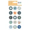 Image de Stickers ronds pour Calendrier de l'Avent - Animaux