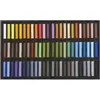 Image de BlockX, Écriture + dessin, Coffret bois 72 Pastels - Paysage - jaune citron (36x)