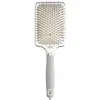 Image de Olivia Garden, Brosse + peigne, Expert Care Rectangulaire poils nylon Argent L