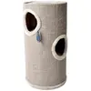Image de EBI Duvo+ Arbre à chat Tower Ton (70 cm, Gris clair), Arbre à chat