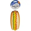 Image de 4x Duvoplus + + JEU LATEX HOT-DOG 16x7x6cm 11983 (Jouet à mâcher pour chiens), Jouets pour chien