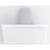 Image de Hotte décorative inclinée 120cm 808m3/h verre blanc Novy 7841
