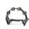 Image de Tambourin Stagg TAB-2 BK - noir Demi lune avec cymbalettes