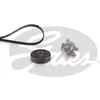Image de Jeu De Courroies Trapézoïdales À Nervures Gates K016pk2053