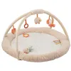 Image de NATTOU - Tapis pouf d'éveil avec arches beige