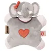 Image de Peluche flatsie Adèle l'éléphante Nattou