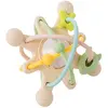 Image de Nattou, Anneau de dentition, Silicone galaxy rattle pastel colors (0 Mois)