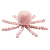 Image de NATTOU Doudou Pieuvre Lapidou - 23 cm - 100% polyester - Rose