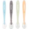 Image de Nattou - Set 4 cuillères en silicone