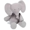 Image de Peluche musicale Tembo en tricot gris 28 cm