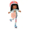Image de Lizza et ses rollers poupee de tissu