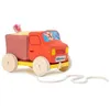Image de Camion benne a tirer en bois et tissu