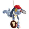 Image de Jules Le Chien - Peluche Nomade d activites - Bleu - 26 cm