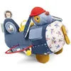 Image de Jules Le Chien - Jouet d'activités - Avion Bleu - 26 cm