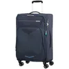 Image de Valise 4 roues American Tourister Summerfunk Extensible 67 cm Bleu