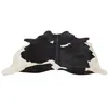 Image de Tapis Déco en Cuir "Vache" 230x240cm Noir & Blanc