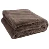 Image de Plaid Imitation Fourrure "Cutie" 130x180cm Taupe
