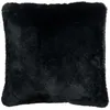 Image de Coussin Imitation Fourrure "Cutie" 45x45cm Noir