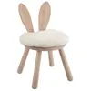 Image de Les Tendances Chaise oreille de lapin en bois naturel Lapinou
