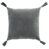 Image de Coussin Déco Déhoussable "Flok" 45x45cm Gris