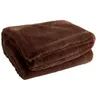 Image de Plaid Imitation Fourrure "Cutie" 130x180cm Marron