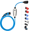 Image de NRGKICK - Borne de recharge mobile connectée - 5m / 7,5m / 10m - Type 2 - 2,3 à 22kW - Adaptateurs en option