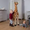 Image de Peluche giraffe 135 cm - child wood