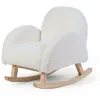 Image de Chaise à bascule pour enfants Teddy - CHILDHOME - Blanc