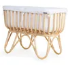 Image de CHILDHOME - Berceau Rotin Rect. 90x50x70 + Matelas 81x42x5 + Habillage Jersey