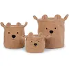 Image de Childhome, Rangement produits bébé, Teddy Aufbewahrungskörbe Set