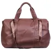 Image de CHILDHOME - Sac à Langer Mommy Bag - Signature - Simili - Dark Brown