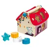 Image de Maison Des Formes En Bois Chat LUDENDO Multicolore