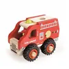 Image de Camion de pompier en bois