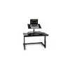 Image de Ibiza - DS20 - Support professionnel pour DJ réglable - Housse de transport incluse - Noir