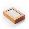 Image de Boîte à thé en bambou bois clair Point Virgule PV-BAM-3117