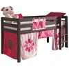 Image de Tente pour lit mezzanine tissu rose Pink Flower