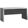 Image de Bureau bois laqué blanc Lara