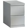 Image de Caisson 2 tiroirs bois laqué blanc Lara