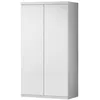 Image de Vipack LARA Armoire 2 portes laqué blanc