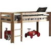 Image de Vipack PINO Lit Compact Pin Massif Naturel 209 x 105 x 114 cm