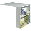 Image de Bureau pour lit mezzanine pin massif laqué blanc Pino