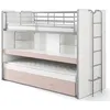 Image de Vipack BONNY Compact80 Lits superposés 2 couchages Rose clair