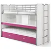 Image de Vipack BONNY Compact80 Lits superposés 2 couchages Fuchsia
