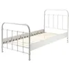 Image de Vipack NEW YORK Lit en métal 90x200cm Blanc
