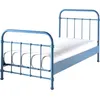 Image de Vipack NEW YORK Lit en métal 90x200cm Bleu