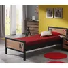 Image de Vipack ALEX Lit Simple 90x200 pin massifPin massif + Sommier 13 lattes