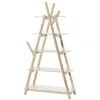 Image de Vipack KIDDY Bibliothèque Design 80cm Naturel Blanc