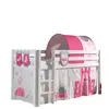 Image de Vipack PINO Lit sureleve avec sommier Blanc Little Princess